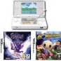 Nintendo DS Lite (Polar White) Bundle with 2 Hot Games