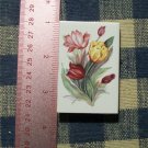 Mosaic Tiles*~TULIP BOUQUET * 1 Sq. HM Kiln Fired