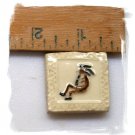 Mosaic Tiles~*EMBOSSED KOKOPELLI- 1 HM Kiln Fired
