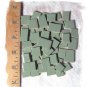 *~SEA FOAM GREEN FILLERS*~  50+ HC Mosaic Tiles
