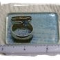~Unique OOAK*~3D WEDDING RINGS~* Glass Mosaic Tiles