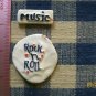 Mosaic Tiles ~*ROCK N ROLL MUSIC*~ 2 HM Clay Kiln Fired