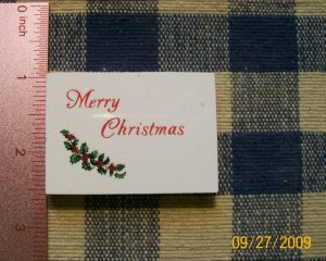 Mosaic Tiles *~MERRY CHRISTMAS PLUS*~1 LG. HM Focal