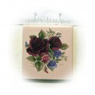 ~*BOUQUET OF ROSES on Pink*~~1 Mosaic Focal Tiles