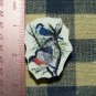 Mosaic Tiles*~BLUE BIRDS * 1 Rnd HM Kiln Fired