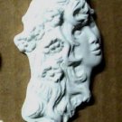 Mosaic Tiles~ELEGANT LADY~ 1Pendant  Kiln Fired HM Clay