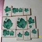 ~~IVY LEAVES ~~10 HM  Mosaic Focal Tiles Kiln Fired