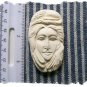 SB1 Mosaic Tiles ~FEATHER LADY~ Kiln Fired U Paint