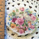 Mosaic Tiles *~ROSES & DOVES ~1 LG. HM Kiln Fired