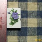 Mosaic Tiles*~ELEGANT BLUE ROSE * 1 Sq HM Kiln Fired
