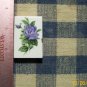 Mosaic Tiles*~ELEGANT BLUE ROSE * 1 Sq HM Kiln Fired