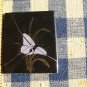 Mosaic Tiles *~22k GOLD BUTTERFLY on Black*~ 1 Broken