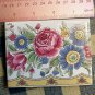 Mosaic Tiles*~ELEGANT ROSE GARDEN *~1 LG. HM Kiln Fired