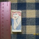 Mosaic Tiles~*MOD BLUE DRESS GIRL*~1 HM Clay Kiln Fired