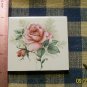 Mosaic Tiles *~ELEGANT PINK ROSE*~1 LG. HM Focal