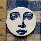 Mosaic Tiles ~*LADIES FACE*~ 1 HM Clay Kiln Fired