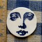 Mosaic Tiles ~*LADIES FACE*~ 1 HM Clay Kiln Fired