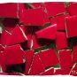 ~*BRIGHT RED~* 50+ Fillers Mosaic Tiles