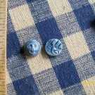 ~*FACE CHARMS BEADS~~- 2 HM BLUEJEWELRY PIECES