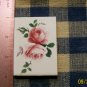 Mosaic Tiles *~DOUBLE PINK ROSE*~1 LG. HM Focal