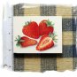 Mosaic Tiles ~**STRAWBERRIES** 1 HM Kiln Fired