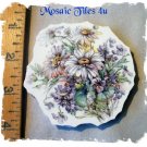 Mosaic Tiles *~DAISY FOCAL*~1 LG. HM Kiln Fired Focal