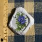 Mosaic Tiles ~*BLUE ROSE PENDANT*~ 1 HM Clay Kiln