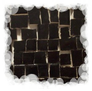 ~*SOLID BLACK~* 50+ Filler Fillers Mosaic Tiles