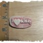 Mosaic Tiles *~I LOVE KITTY~*1 LG XR Kiln Fired