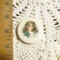 Mosaic Tiles ~*VICTORIAN GIRL ~1 HM Pendant - Pin