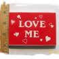 Mosaic Tiles *~VALENTINE *LOVE ME*~*1 LG HM Kiln Fired