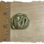 Mosaic Tiles *~MATTE OLIVE MERMAID~*1 LG  Kiln Fired