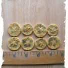 FUN Mosaic Tiles ~*FUNKY STARS*~8 HM Clay Kiln Fired
