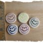 FUN Mosaic Tiles ~*HAPPY FACE*~5 HM Clay Kiln Fired