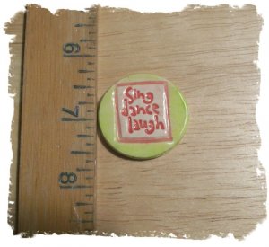 FUN Mosaic Tiles ~*LAUGH*~1 HM Clay Kiln Fired