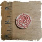 FUN Mosaic Tiles ~*JOY*~1 HM Clay Kiln Fired