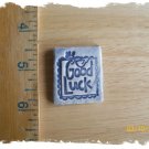 FUN Mosaic Tiles ~*GOOD LUCK*~1 HM Clay Kiln Fired