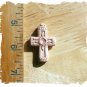 Mosaic Tiles ~*ELEGANT CROSS*~ 1 HM Clay Kiln Fired