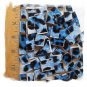 Unique ~JUNGLE LEOPARD IN BLUE~ 50+ Mosaic Tiles