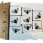 Mosaic Tiles~ *BUZZING BUMBLE BEES* ~8 Kiln Fired