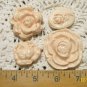 Mosaic Tiles ~CORAL ROSES~ 4 HM Beautiful Focals