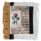 Mosaic Tiles*~ELEGANT ROSE*~1 Large HM Kiln Fired Tile
