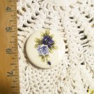 Mosaic Tiles ~*BLUE ROSES ~1 HM Pendant - Pin  Kiln
