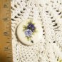 Mosaic Tiles ~*BLUE ROSES ~1 HM Pendant - Pin  Kiln