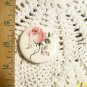 Mosaic Tiles ~*SINGLE PINK ROSE ~1 HM Pendant - Pin