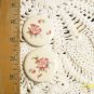 Mosaic Tiles ~DELICATE PINK ROSES~ 2 HM Pendant-Pin