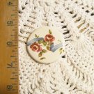 Mosaic Tiles ~RIBBON ROSES ~1 HM Pendant - Pin