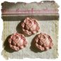 Mosaic Tiles ~ROSES IN PINK ~ 3 HM Clay Kiln Fired Tile
