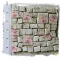 *PASTEL PINK FLORAL CHINTZ*~ 50+ Mosaic Tiles FREE SHIP