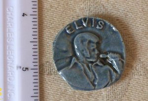 FREE SHIP ~~Mosaic Tiles~* HM HP Unique ~ELVIS PRESLEY~